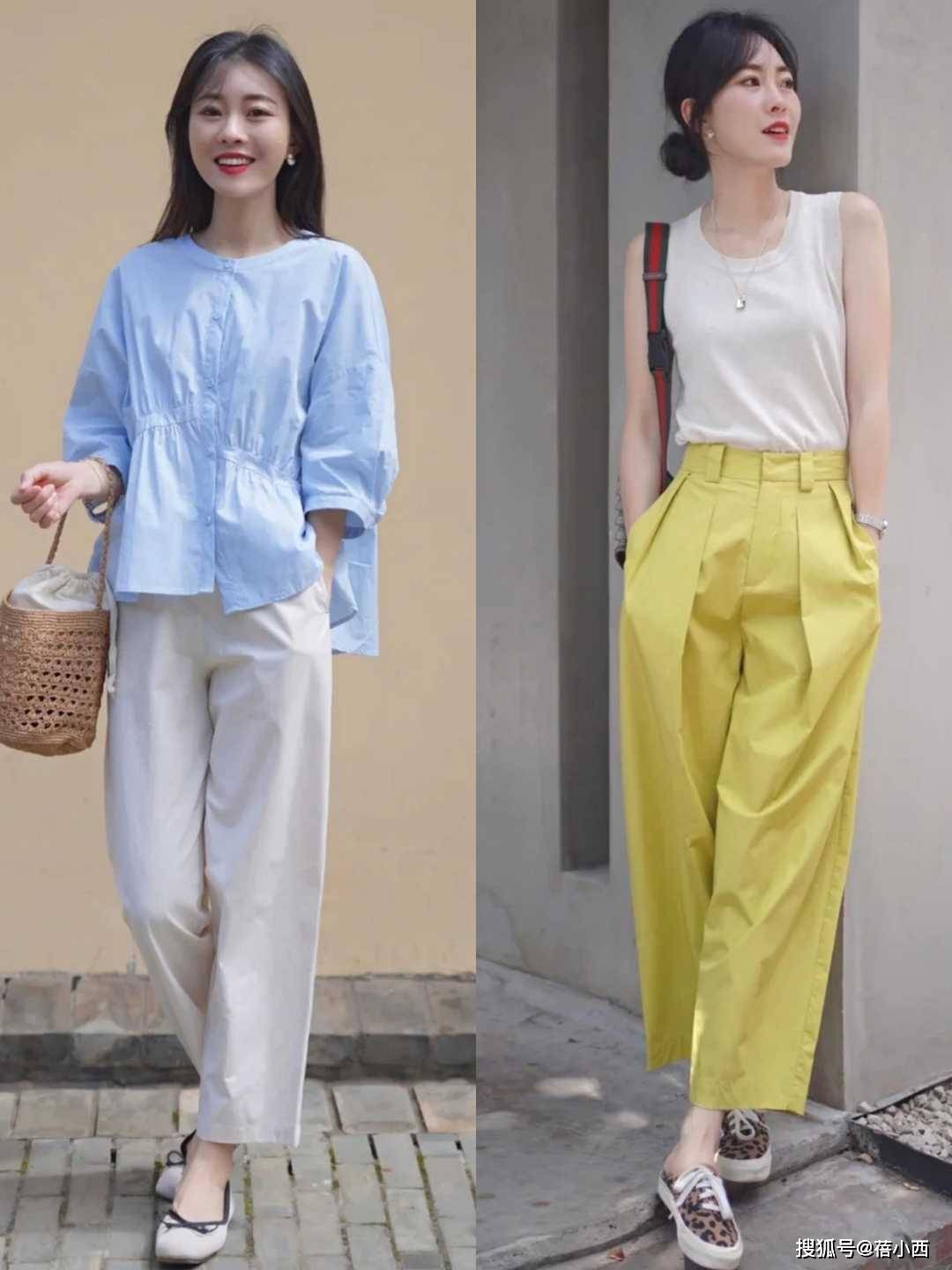 子夏季都值得入手阔腿裤准没错百搭又显瘦j9九游会网站入口不管高个子还是矮个(图2)
