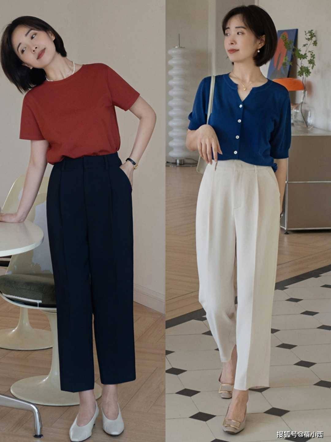 子夏季都值得入手阔腿裤准没错百搭又显瘦j9九游会网站入口不管高个子还是矮个(图3)