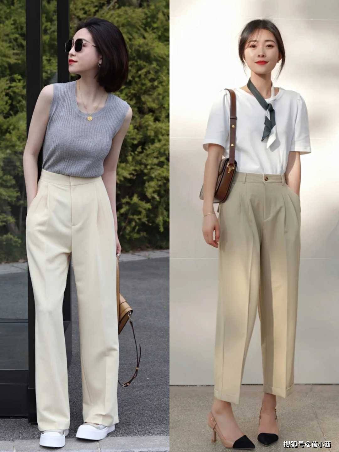 子夏季都值得入手阔腿裤准没错百搭又显瘦j9九游会网站入口不管高个子还是矮个(图5)
