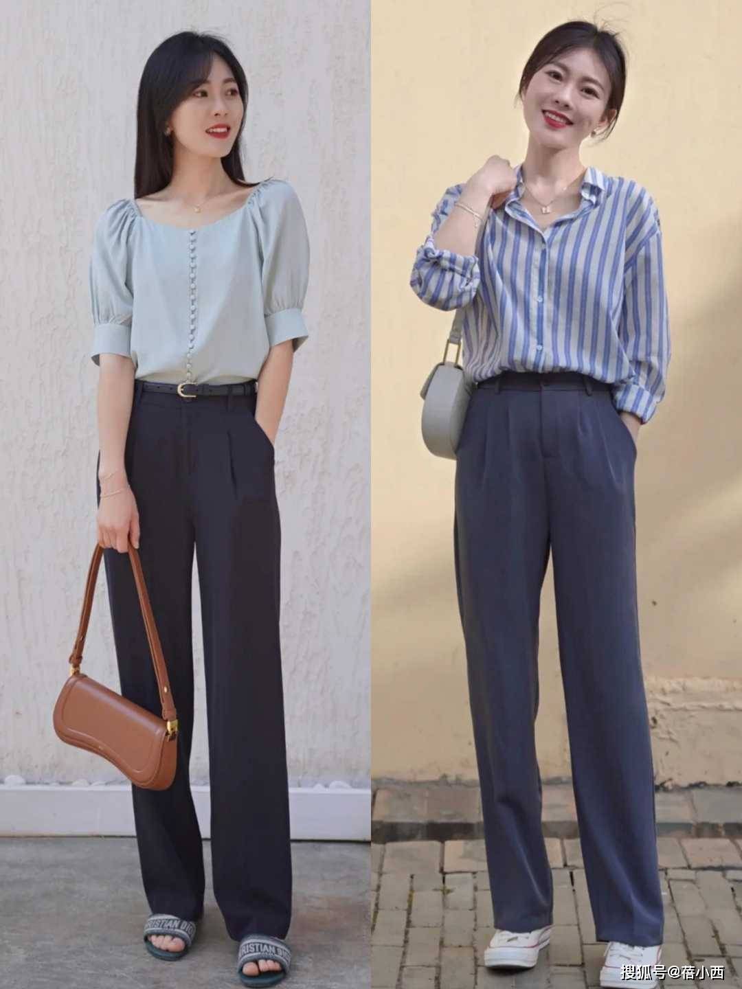 子夏季都值得入手阔腿裤准没错百搭又显瘦j9九游会网站入口不管高个子还是矮个(图6)
